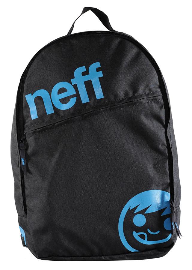 Neff Daily Backpack, One Size, Black/Cyan